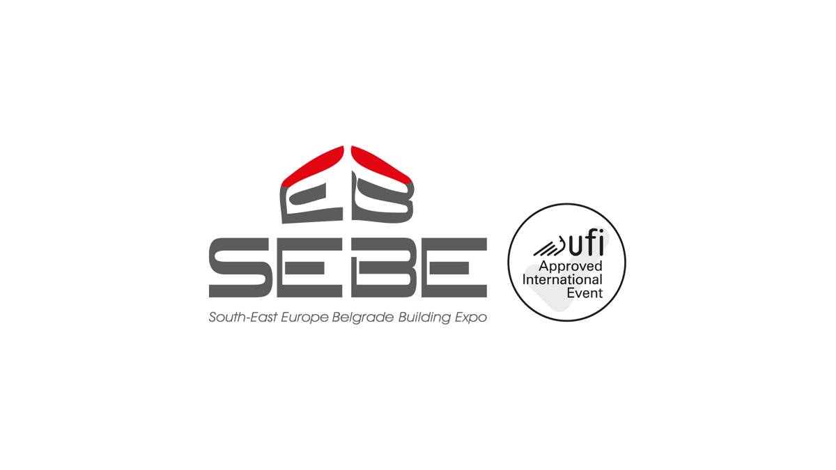 Logo der South-East Europe Belgrade Building Expo mit UFI-Zulassungssymbol – Optimas.