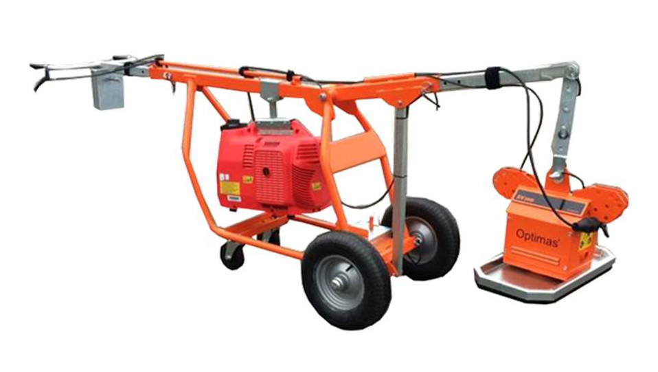 Optimas_Vacuum_Device_SV200E-13 SV-Installation-Cart for SV 200 E vacuum device Easy installation of weights up to 180 kg by one person.
