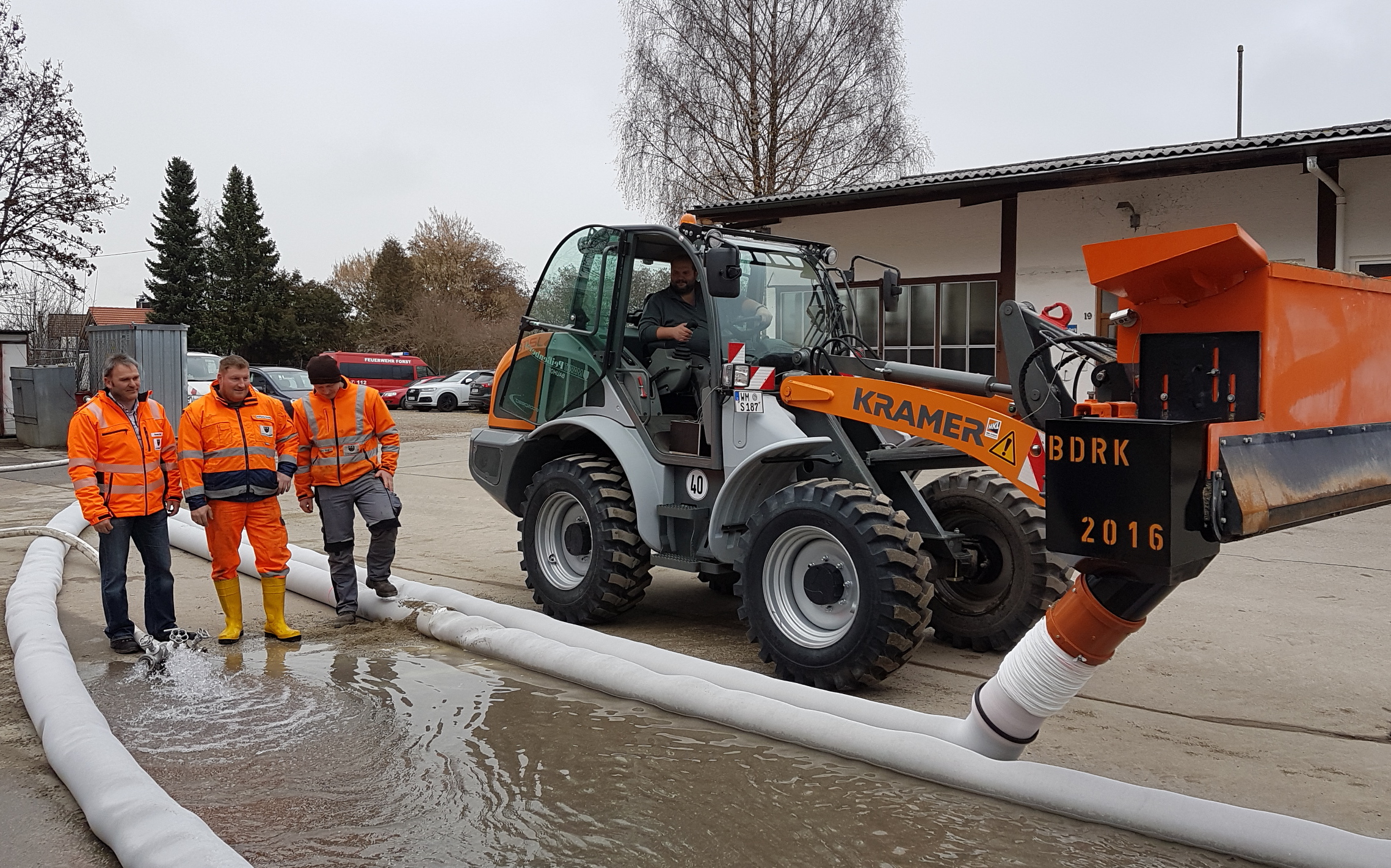 Optimas schützt schnell bei Hochwasser Optimas schützt schnell bei Hochwasser