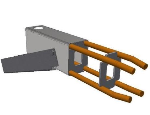 Adapter Pendulum gutter channel (without screed rail)